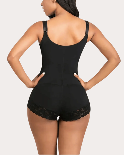 Qurvology Open-Bust Brief Tummy Control Faja